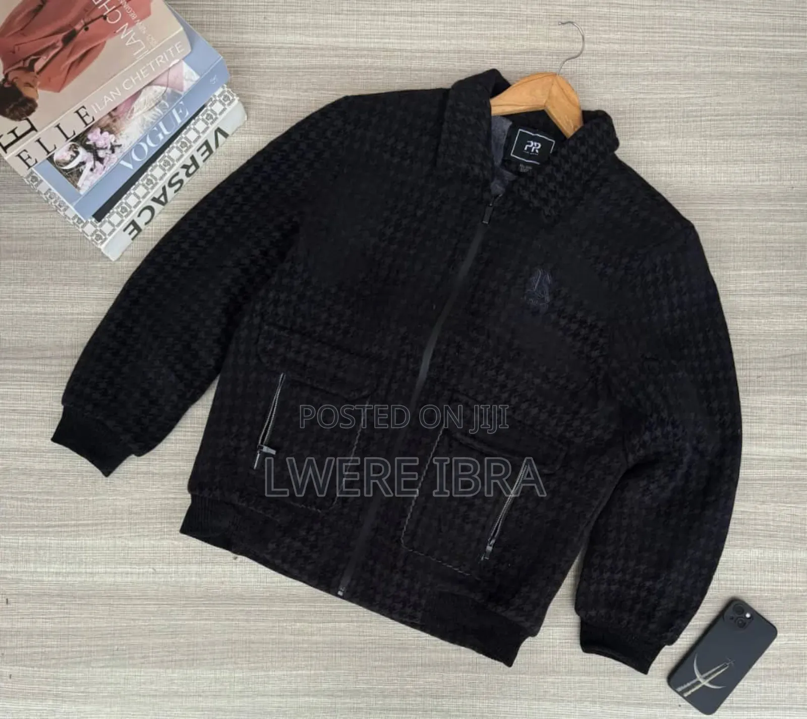 Black Winter Jackets for Men Size M-2xl