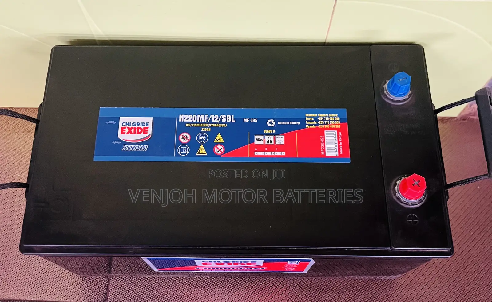 N220 Maintenance Free Car Battery