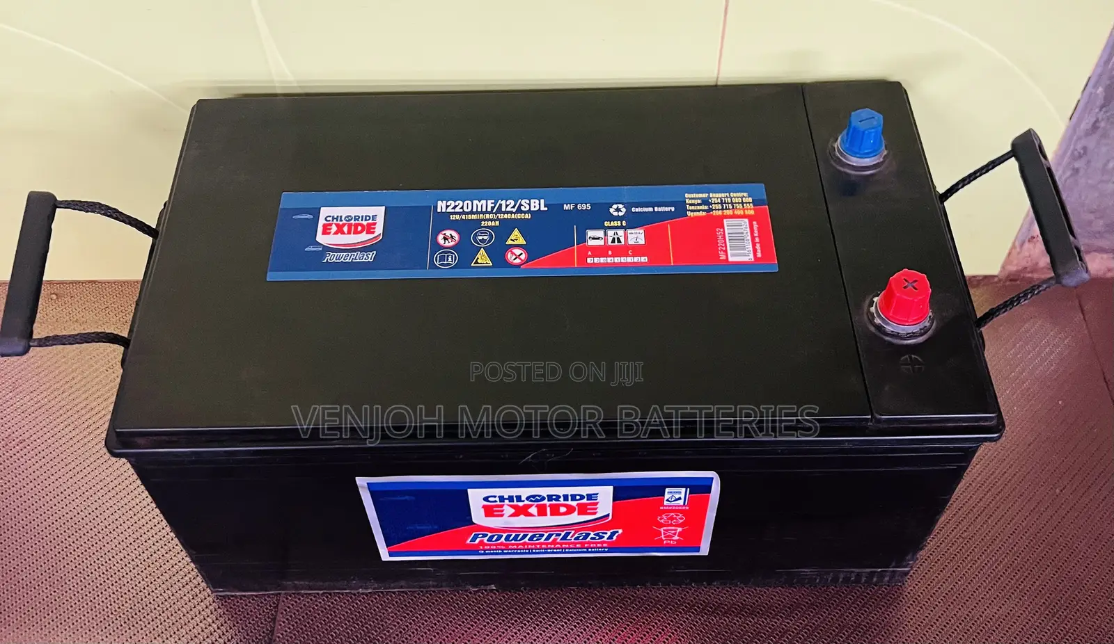 N220 Maintenance Free Car Battery