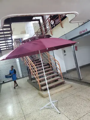 Outdoor Business Umbrella Maroon