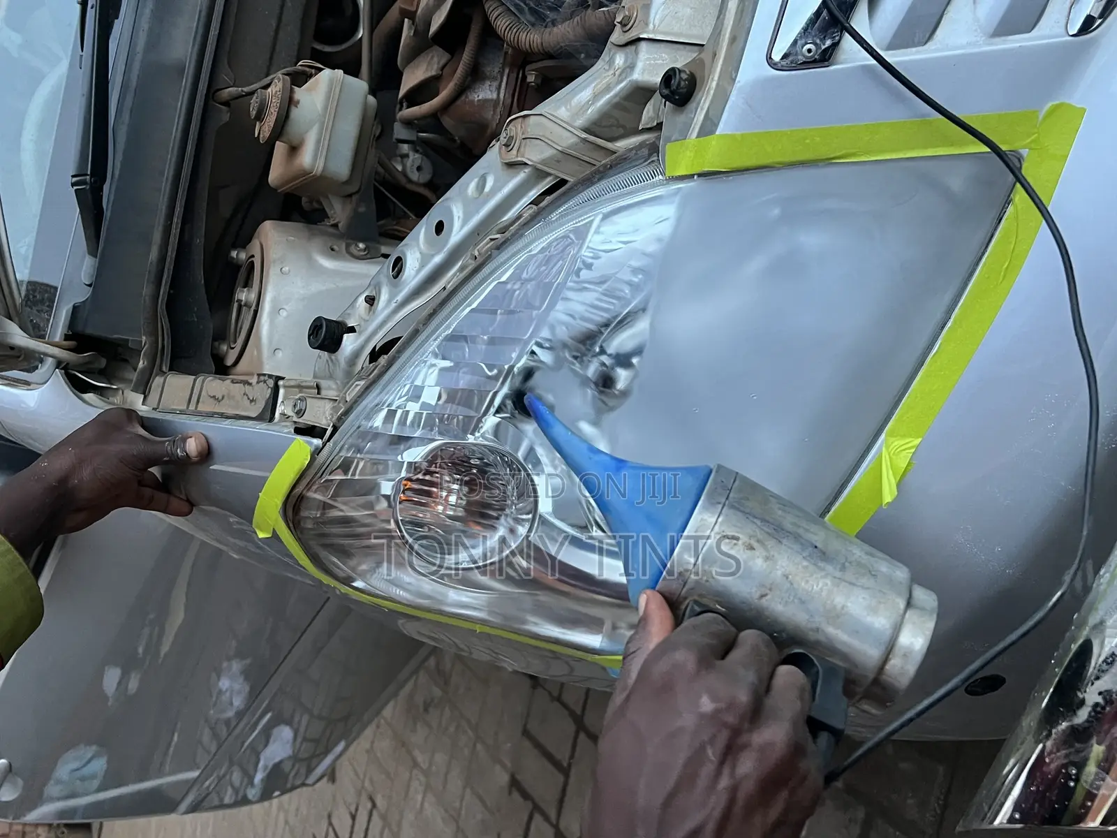 Headlamp Cleaning 