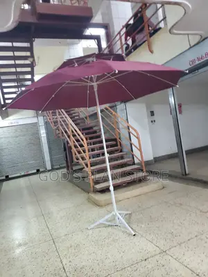 Outdoor Business Umbrella Maroon