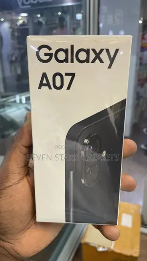 New Samsung Galaxy A07 4G 64 GB Black