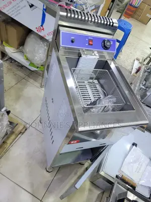 Rk Commercial Single Gas Deepfryer With Down Storage 20l