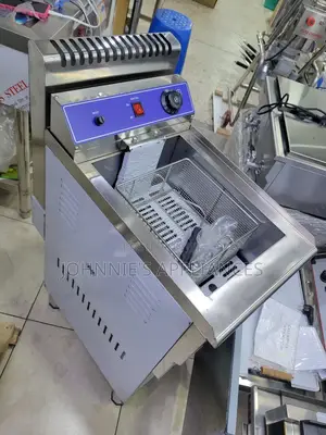 Rk Commercial Single Gas Deepfryer With Down Storage 20l