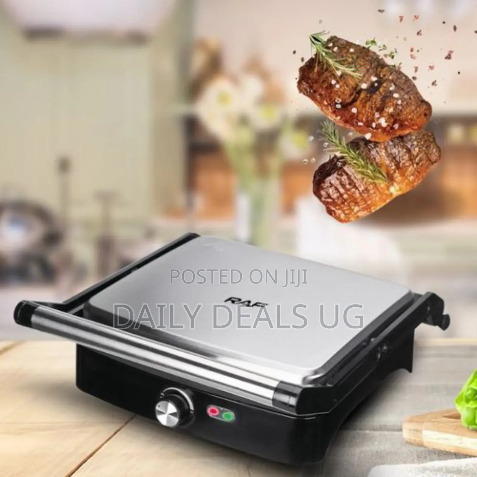 Raf Electric Grill/Sandwich Maker/Panini Press