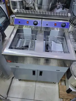 Rk Double Gas Deepfryer Heavy Duty 20×2l