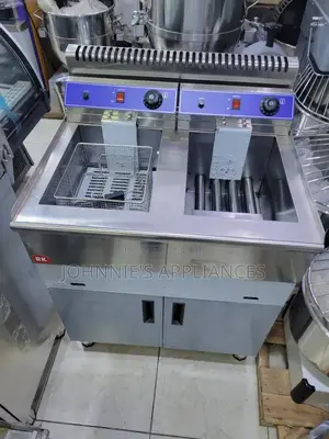 Rk Double Gas Deepfryer Heavy Duty 20×2l