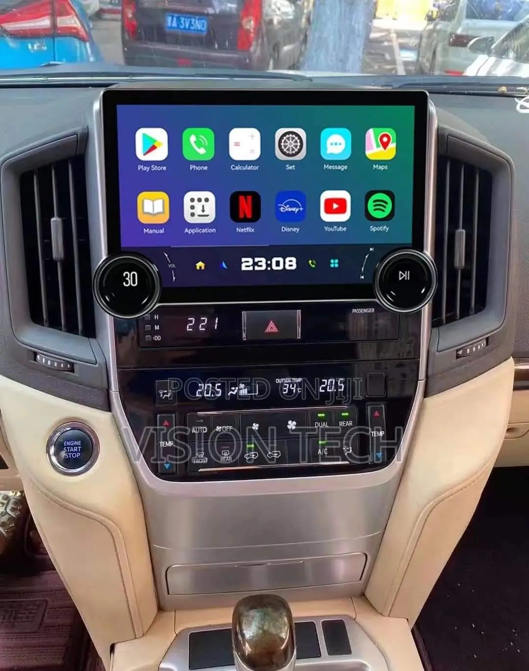 Diamond Daul Knob Radio