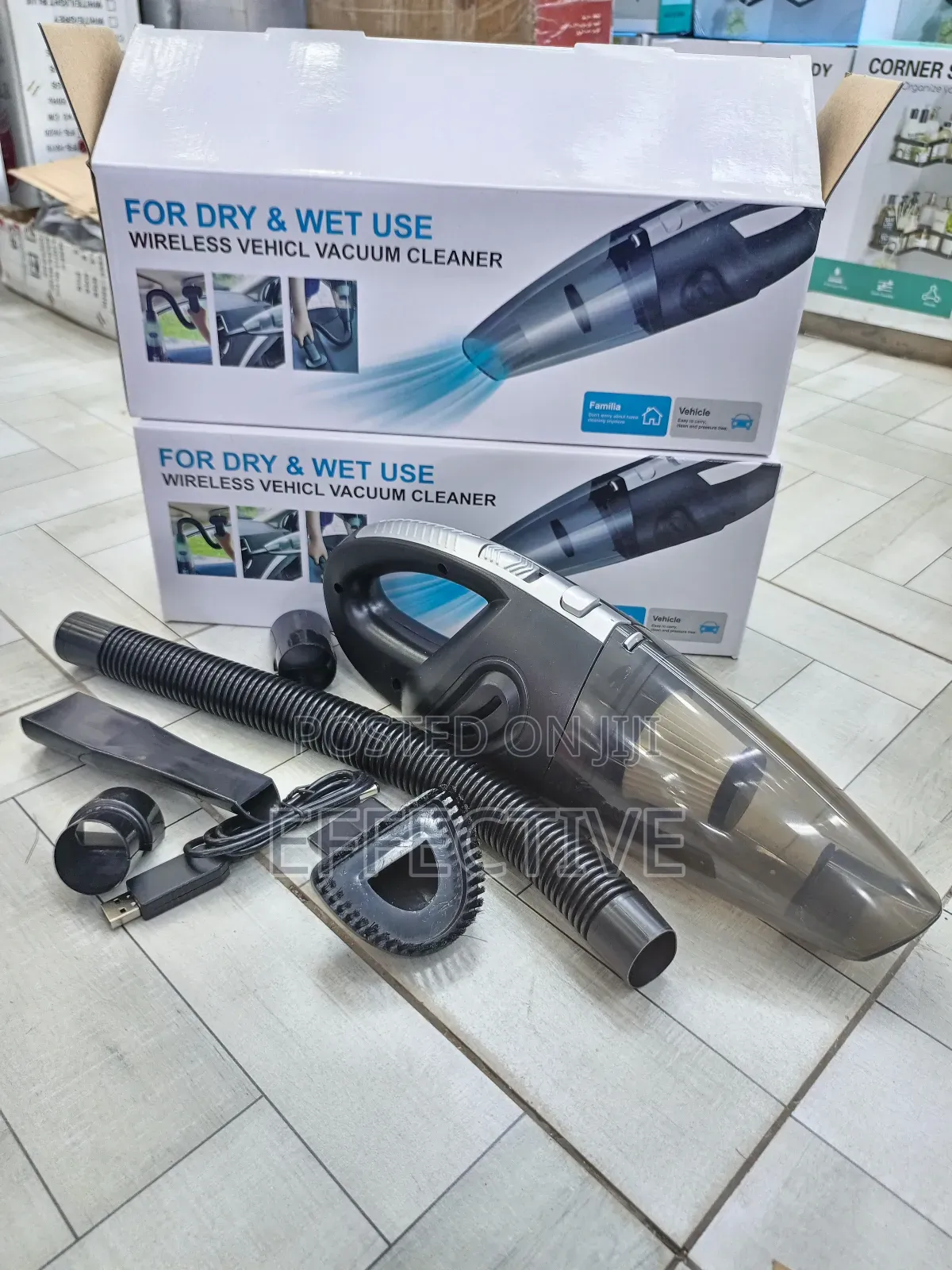 Familia Wireless Vehicle Vacuum Cleaner