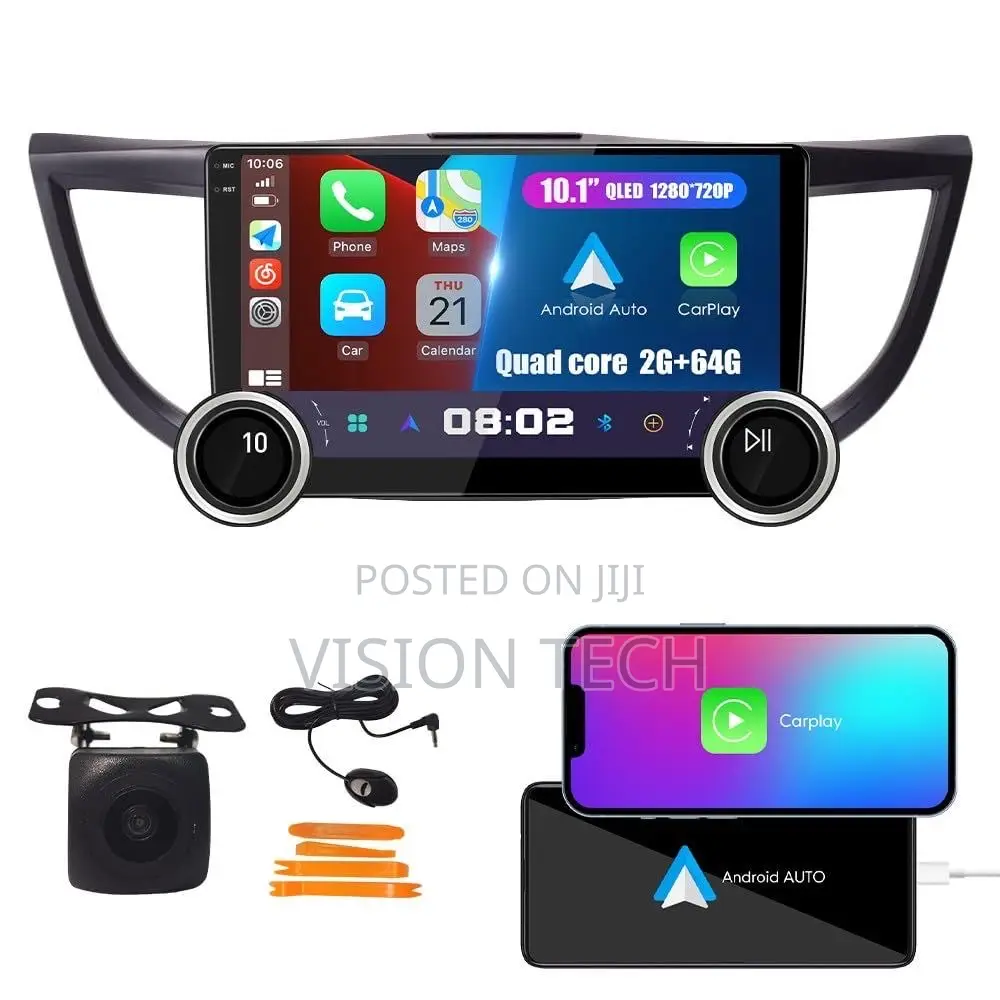 Daul Knob Head Unit Screen
