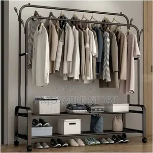 Modern Clothes Rack Organizer
