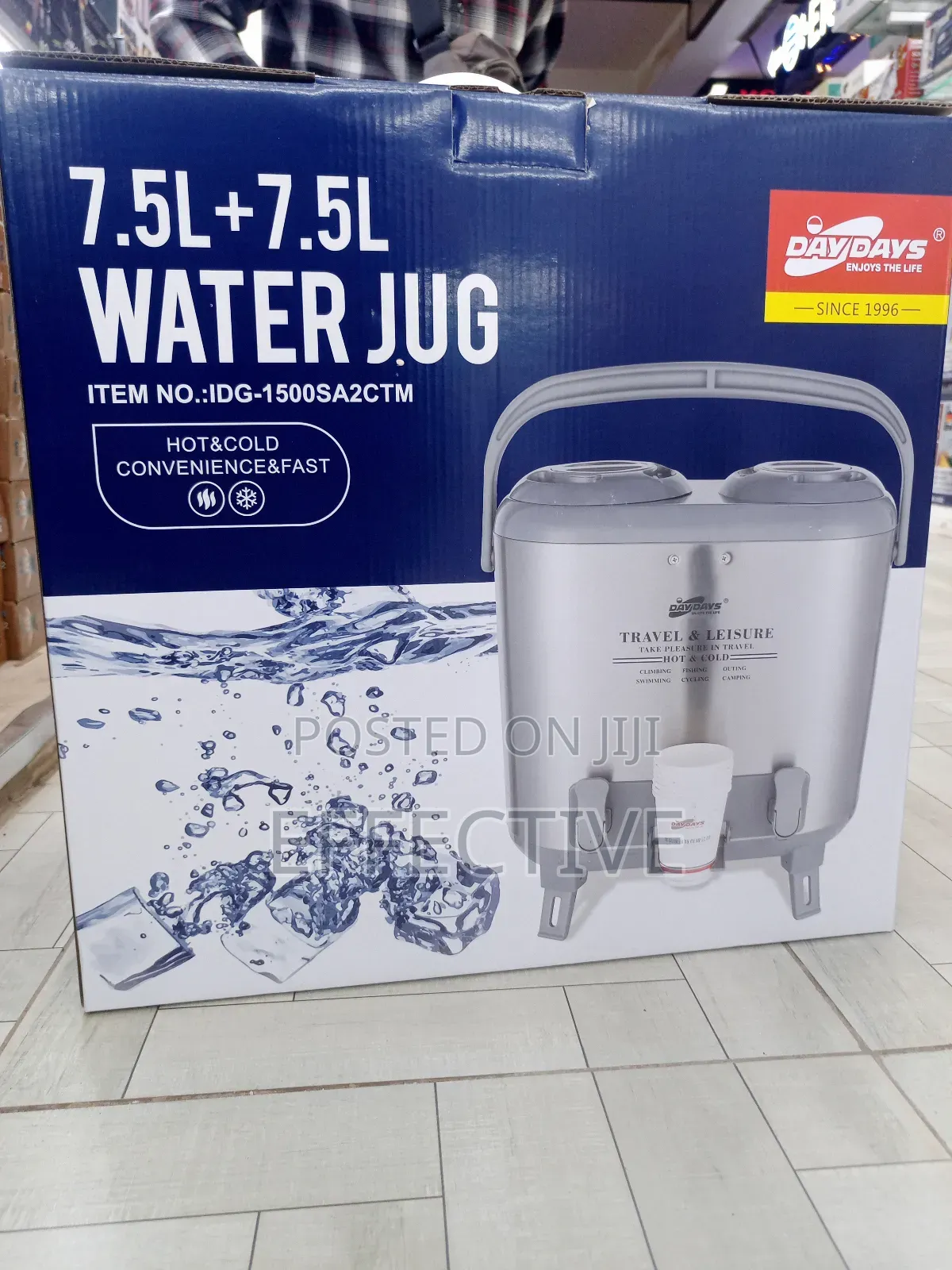 Daydays 15 Litres Twin Hot Cold Thermos Tea Coffee Water Flask