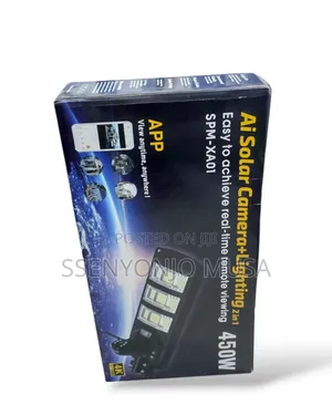 V380pro 6mp 4g PTZ Solar Street Light Camera With Ai - 450w