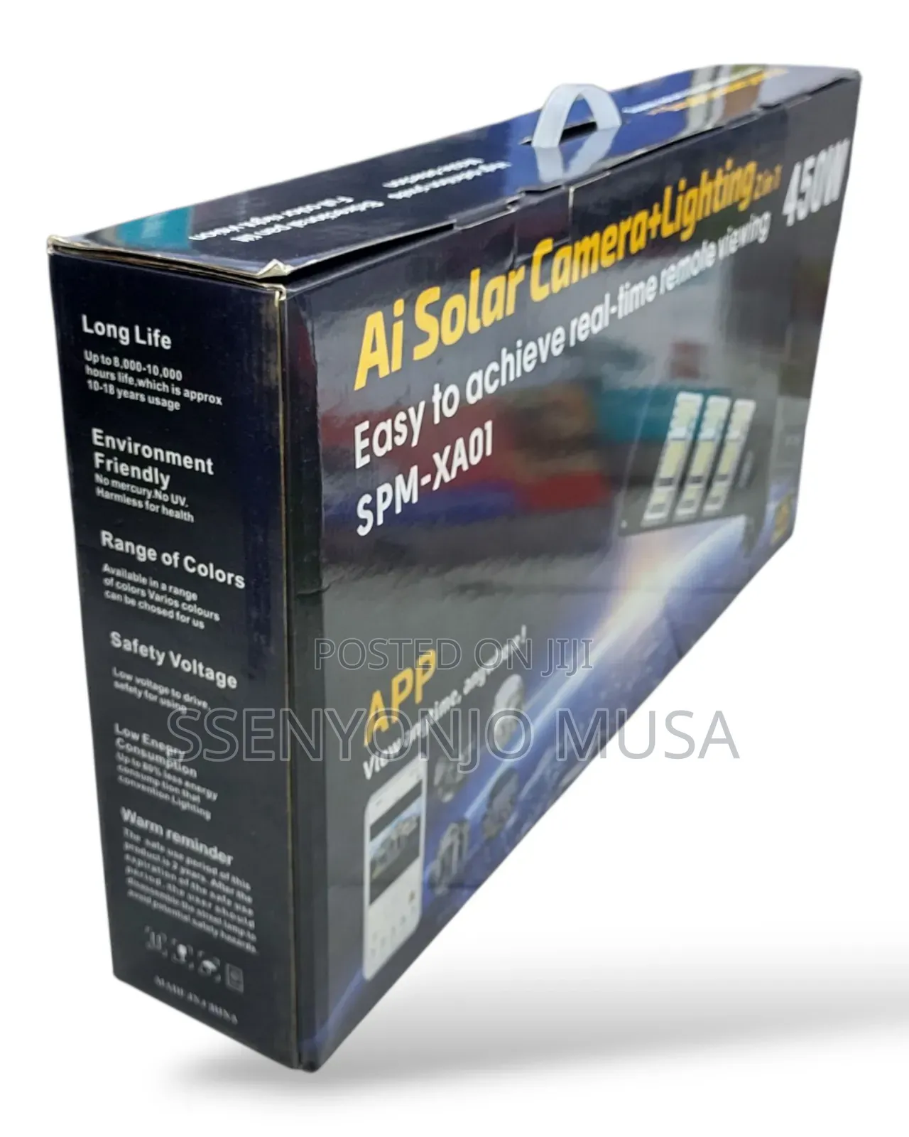 V380pro 6mp 4g PTZ Solar Street Light Camera With Ai - 450w