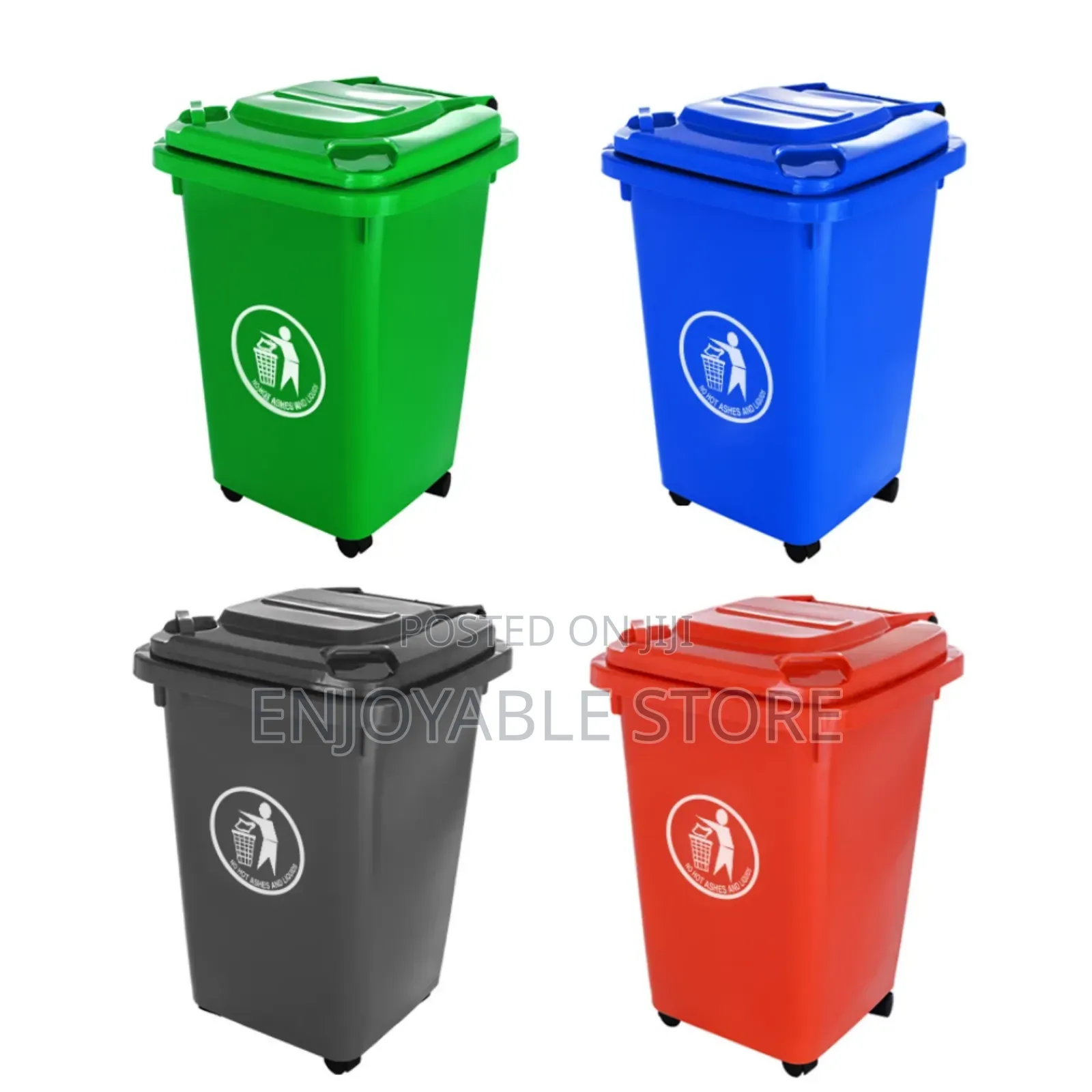 Hdpe Plastic Dust Bins Plastic Dust Bins(Home Kitchen Office Outdoor)