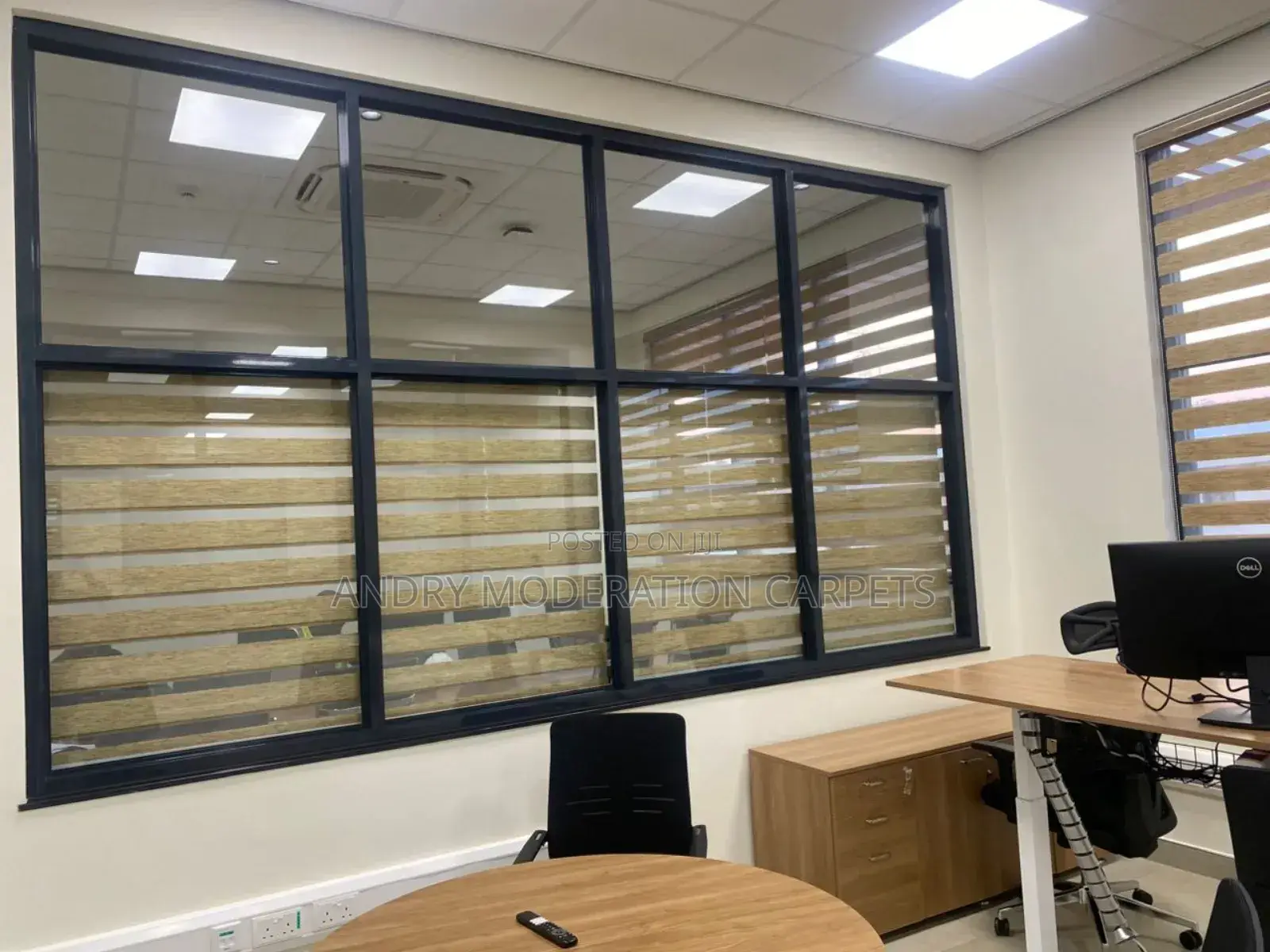 Fancy Zerber Blind Curtains