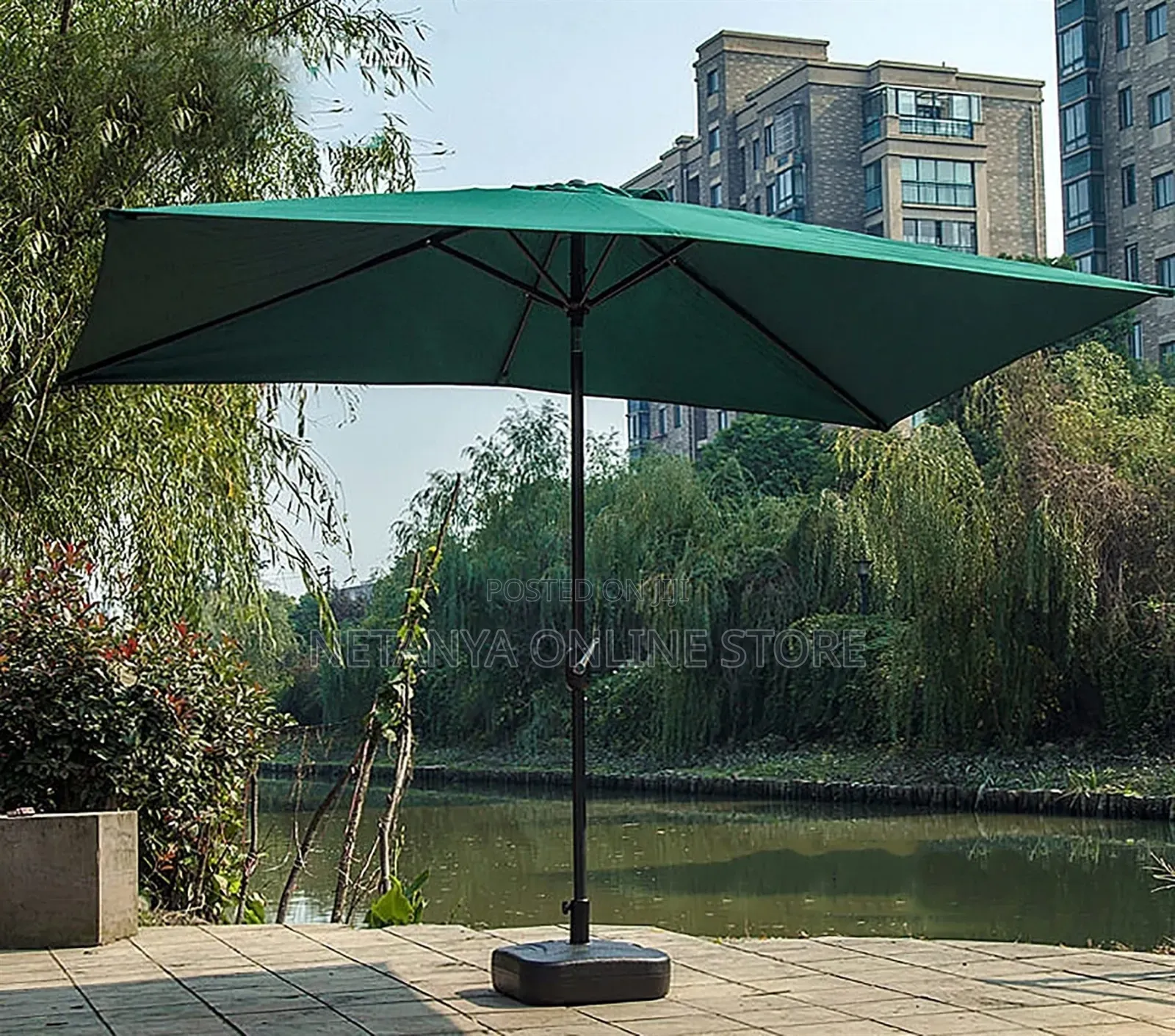Square Outdoor Patio Umbrella