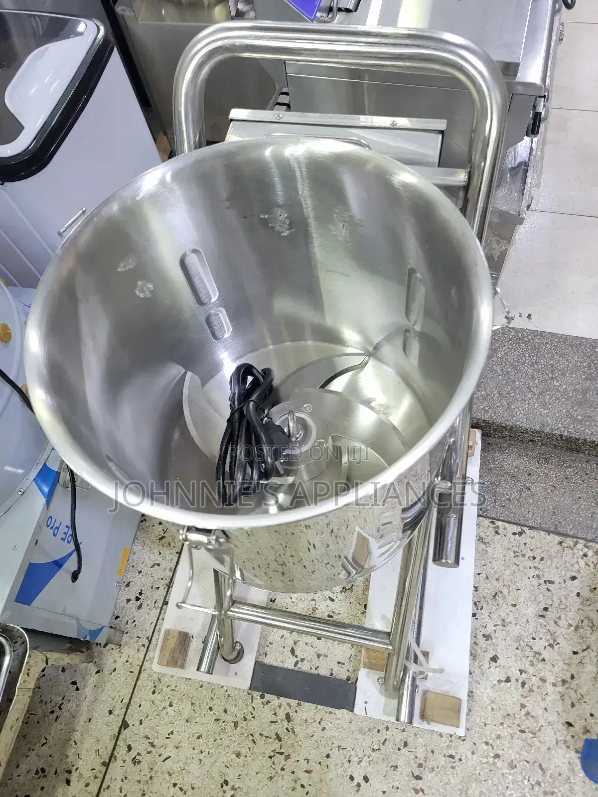 Stainless Steel Blade Commercial Food Chopper For Animals And Home Bas