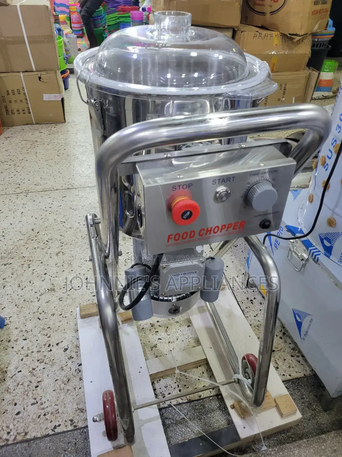 Stainless Steel Blade Commercial Food Chopper For Animals And Home Bas