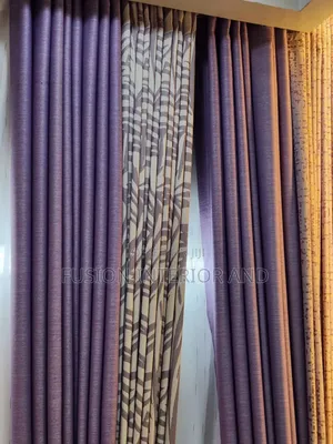 Purple Heavy Curtains
