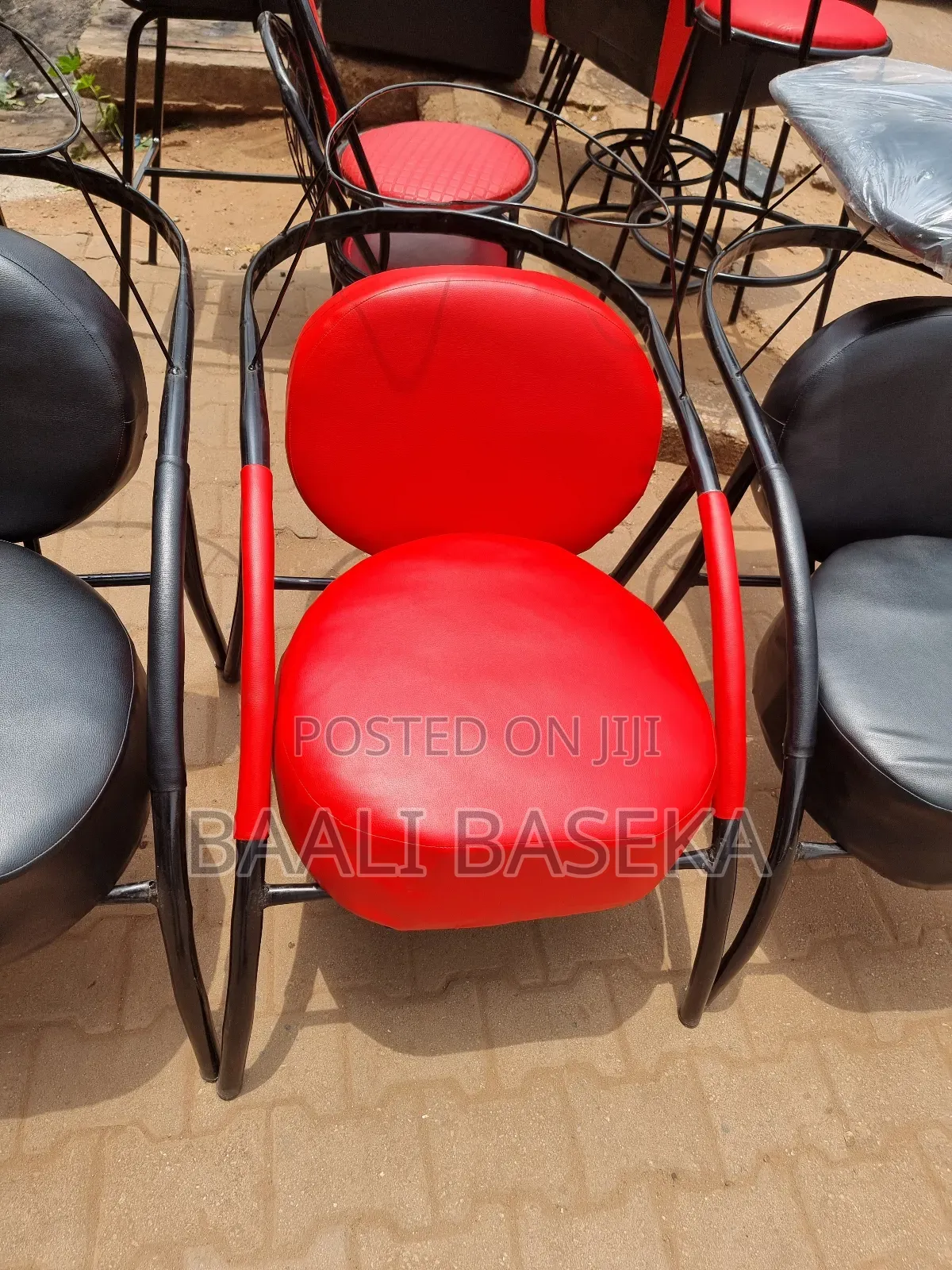 Good Leathered Sink Chair/Washing Basin