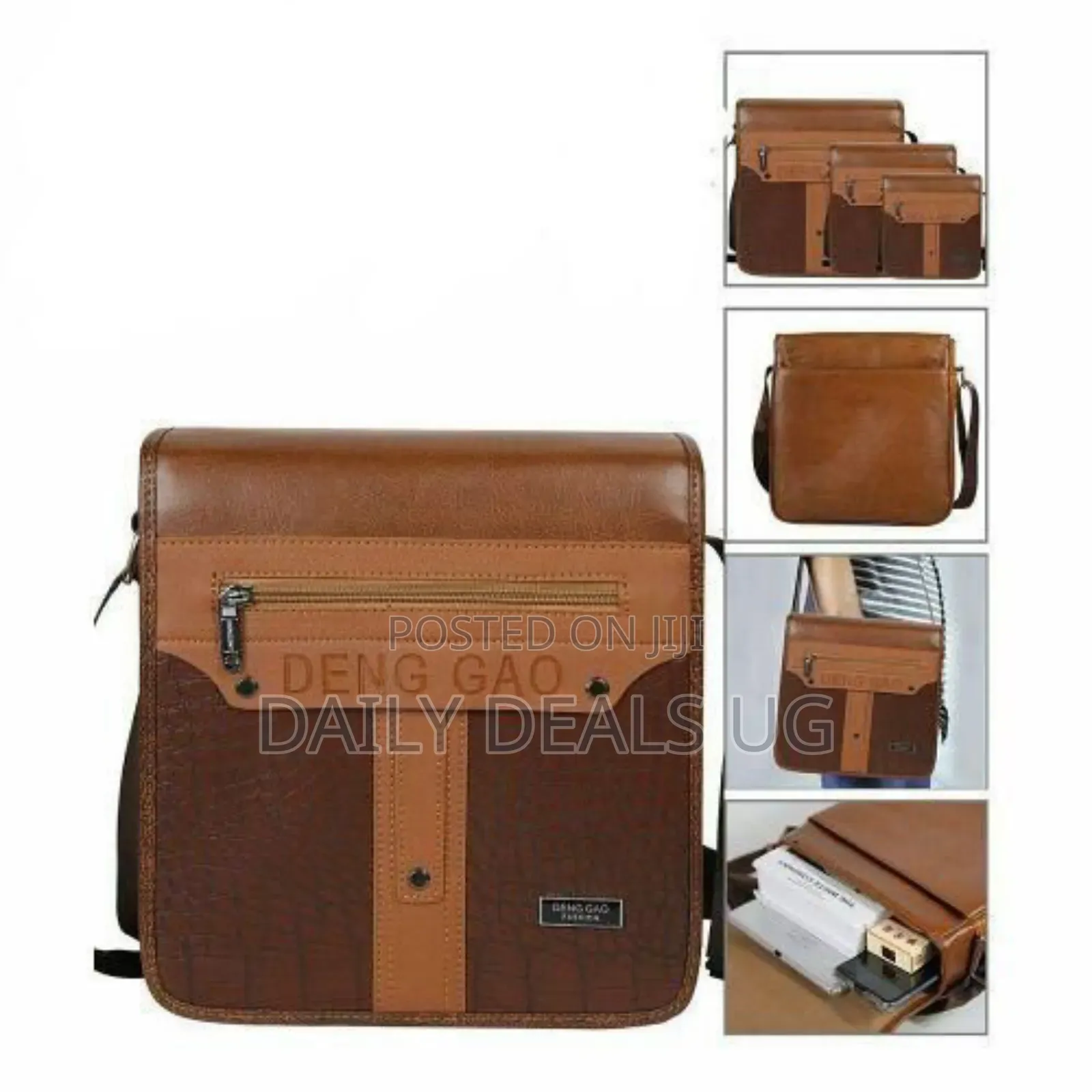 Deng Gao 3 Piece Tote Fashion Business Custom Shoulder Messenger Bags