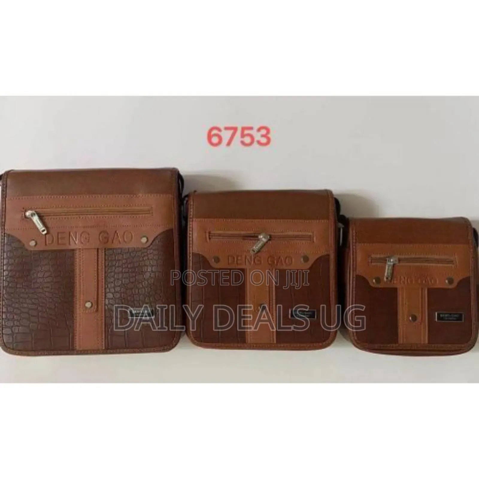 Deng Gao 3 Piece Tote Fashion Business Custom Shoulder Messenger Bags