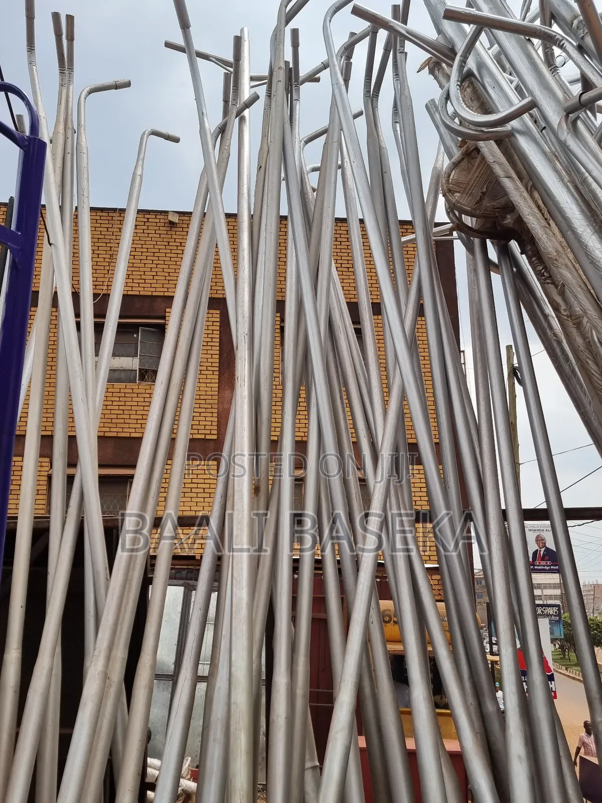 Long Metallic Poles/Street Light Poles