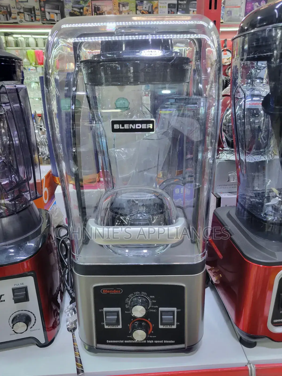 Sound Proff Commercial Blender 4l Juice Jar