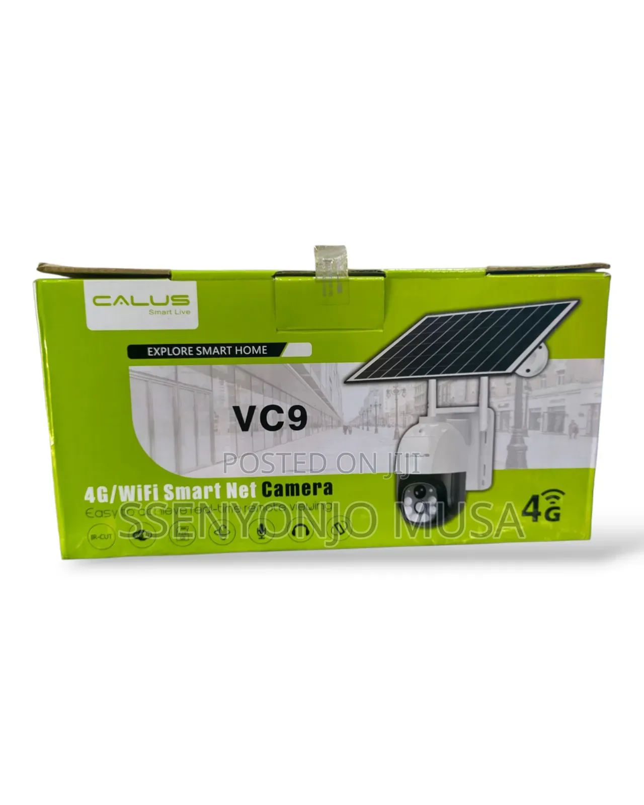 Calus 4g Sim Card Solar CCTV Camera With PTZ Inbuilt Battery