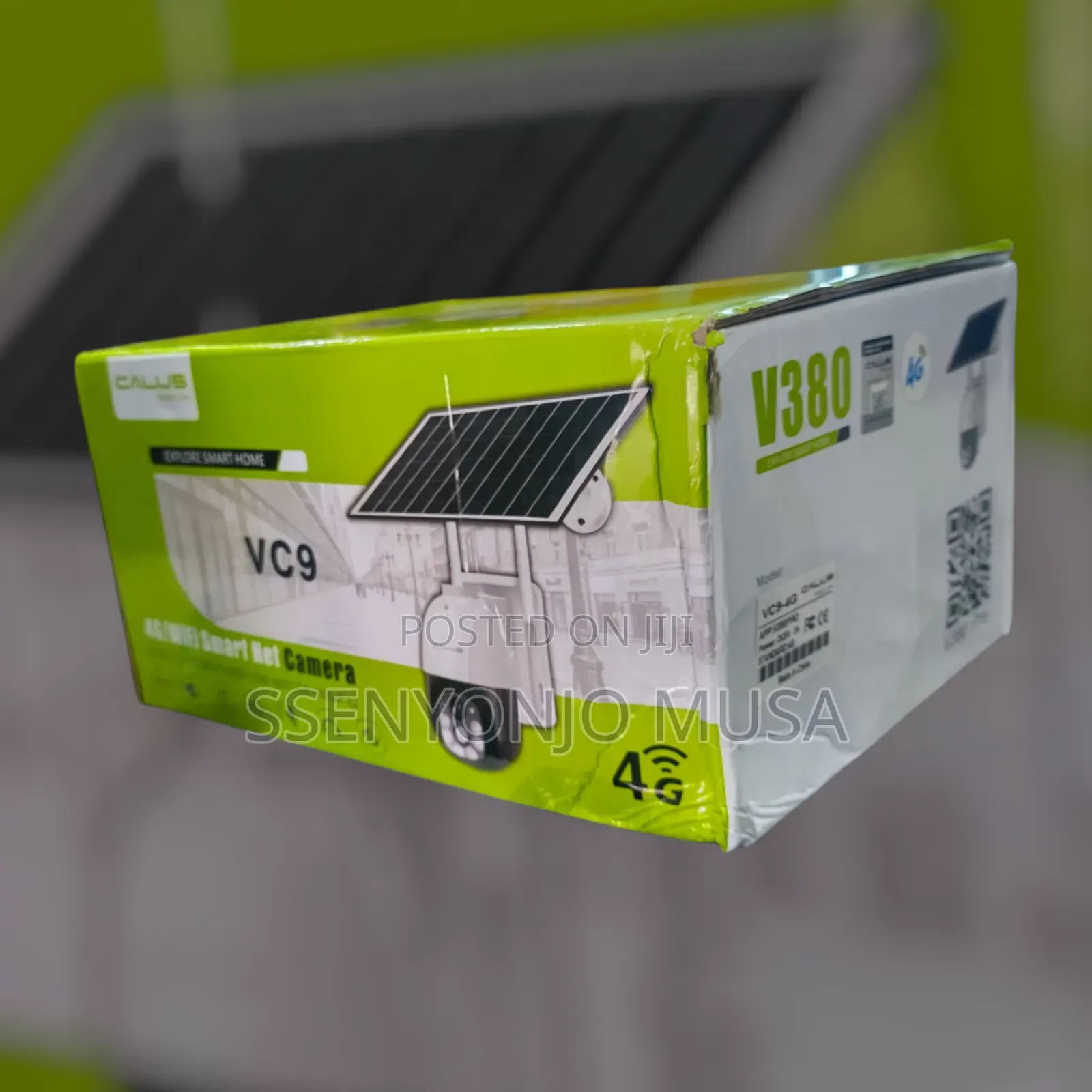 Calus Wifi Solar CCTV Camera With PTZ and Inbuilt Battery