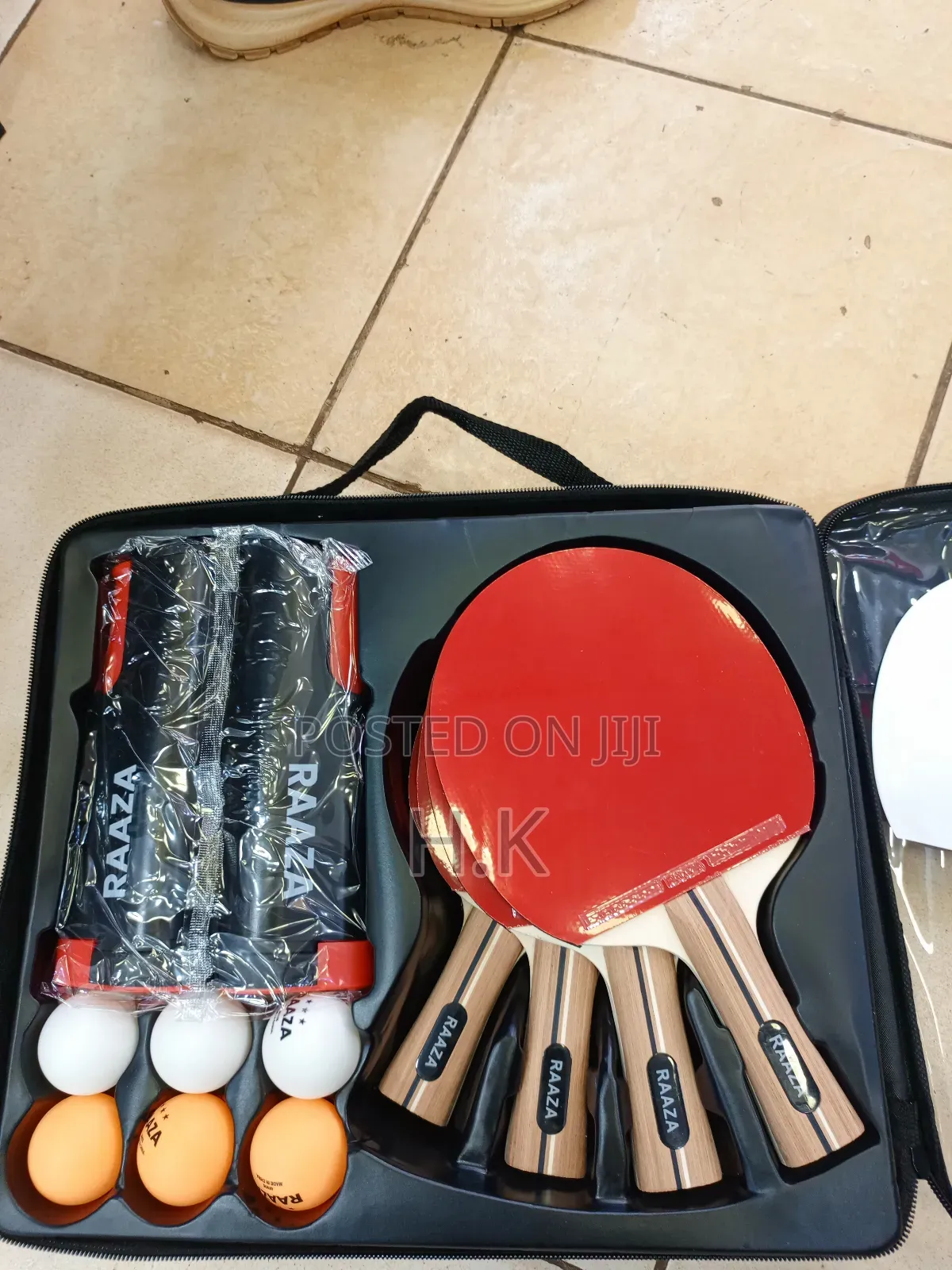 Raaza High Quality Table Tennis Paddle Set.
