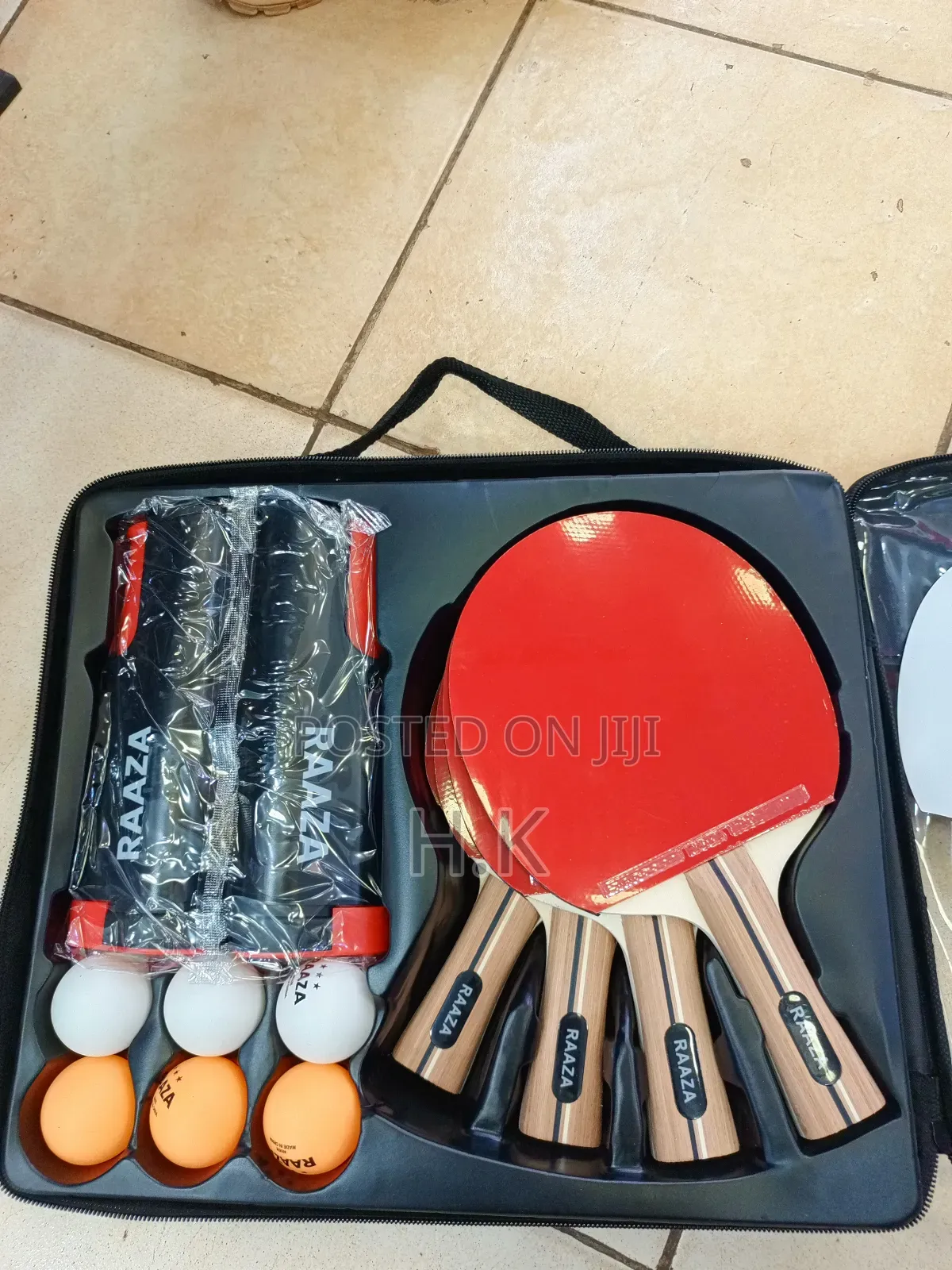 Raaza High Quality Table Tennis Paddle Set.