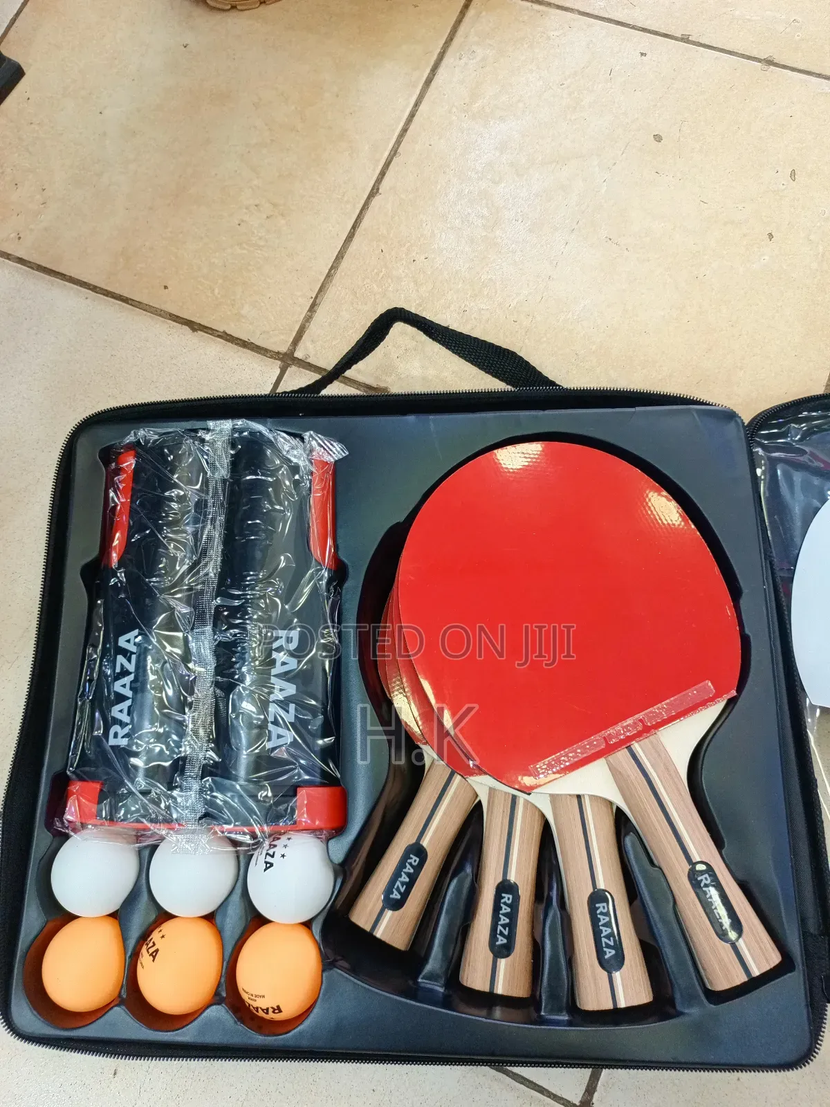 Raaza High Quality Table Tennis Paddle Set.