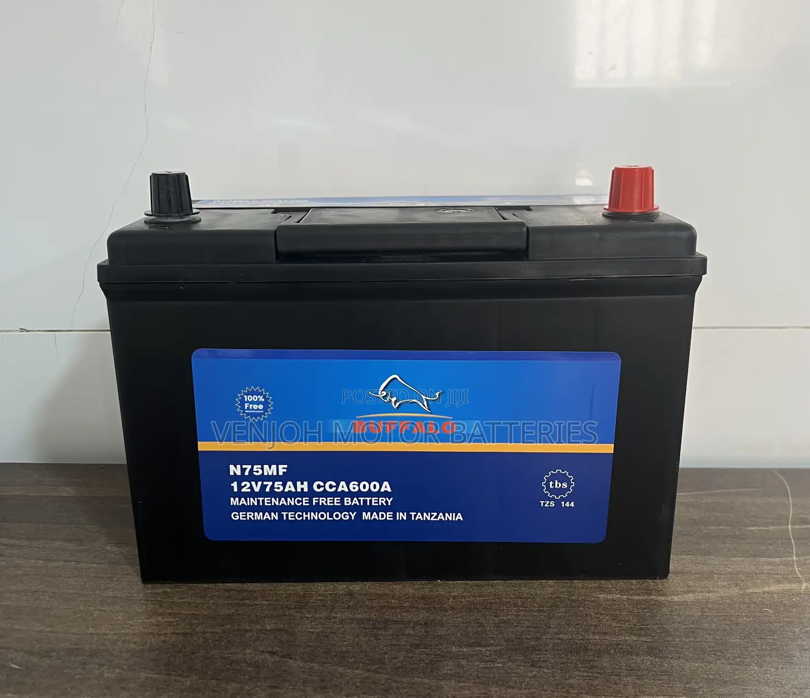 N75 Buffalo Maintenance Free Car Battery