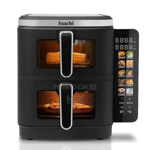 Saachi 11l Double Chamber Digital Air Fryer Nl-Af-4796d