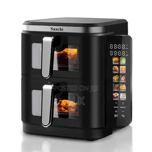 Saachi 11l Double Chamber Digital Air Fryer Nl-Af-4796d