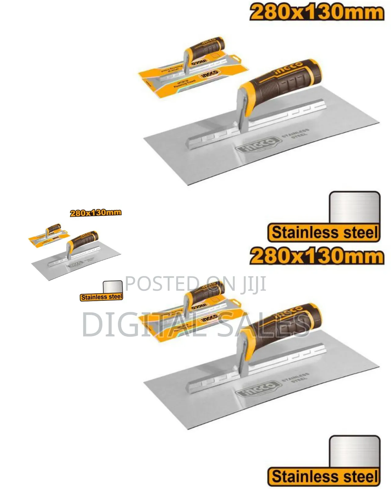 Plastering Trowel- Ingco 280x130mm Hpt28138