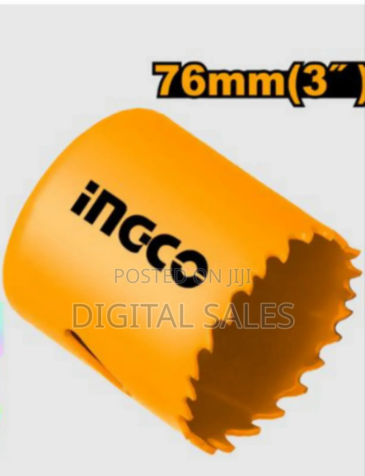 Ingco 16mm (5/8") Hole Saw With HSS M3 Bi-Metal