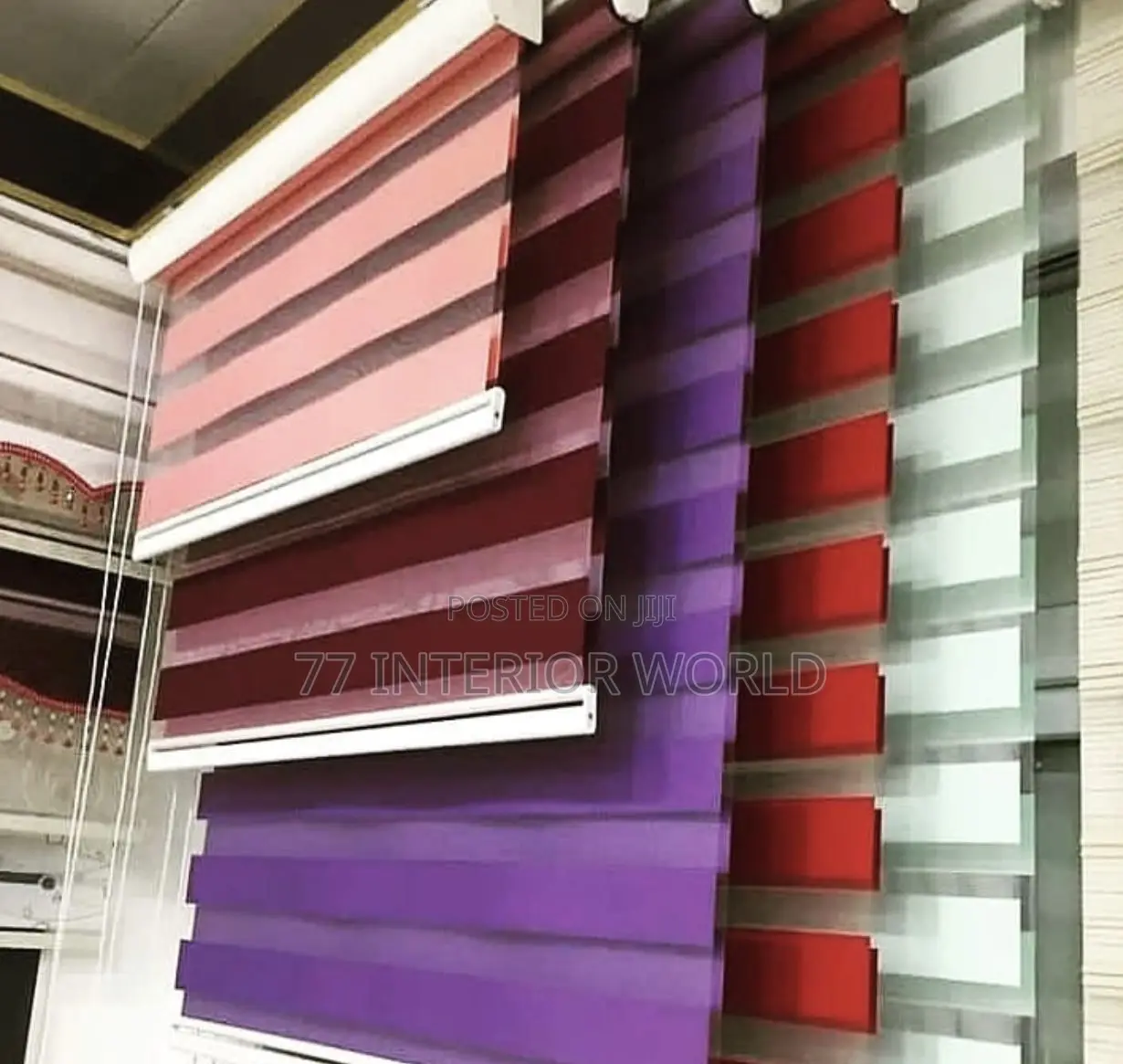 Beautiful Zebra Roller Blinds