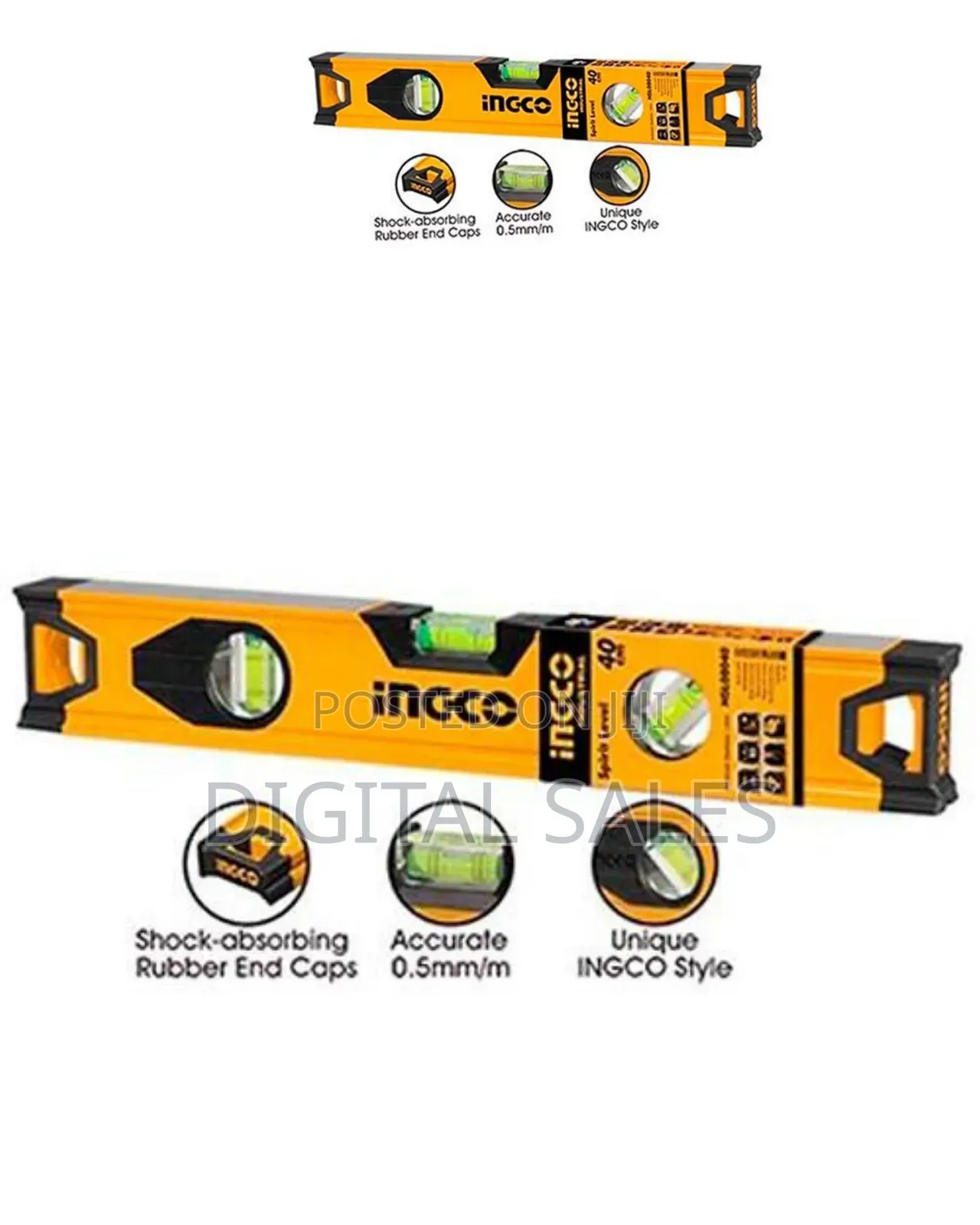 Ingco Hsl08030 - Spirit Level