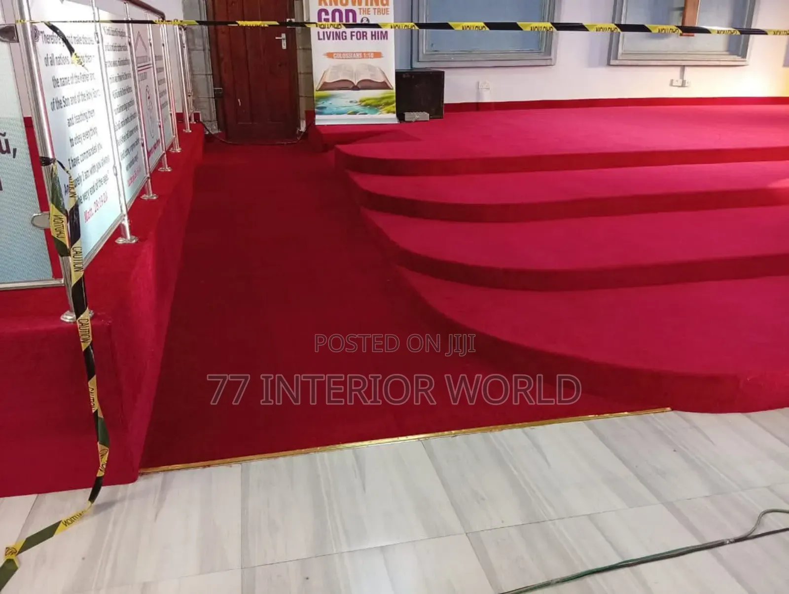 Easy to Clean Woolen Carpets for Public Places