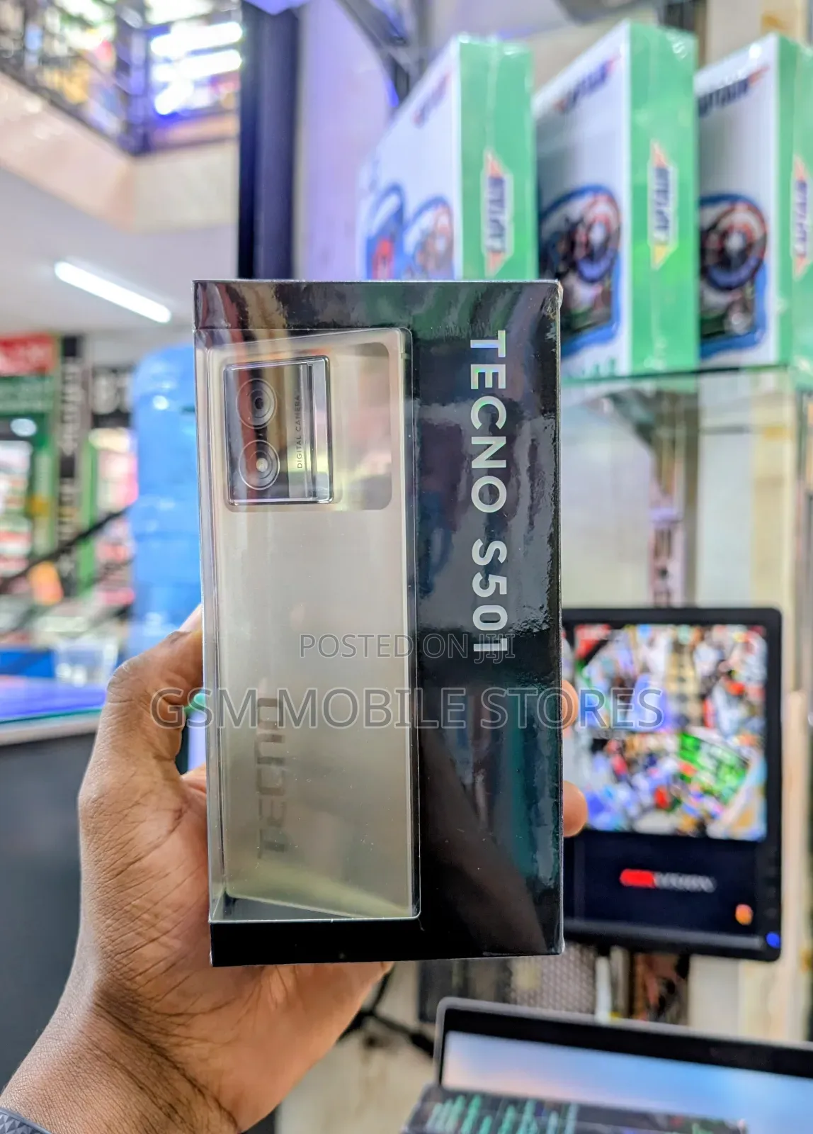 New Tecno S501 Gold