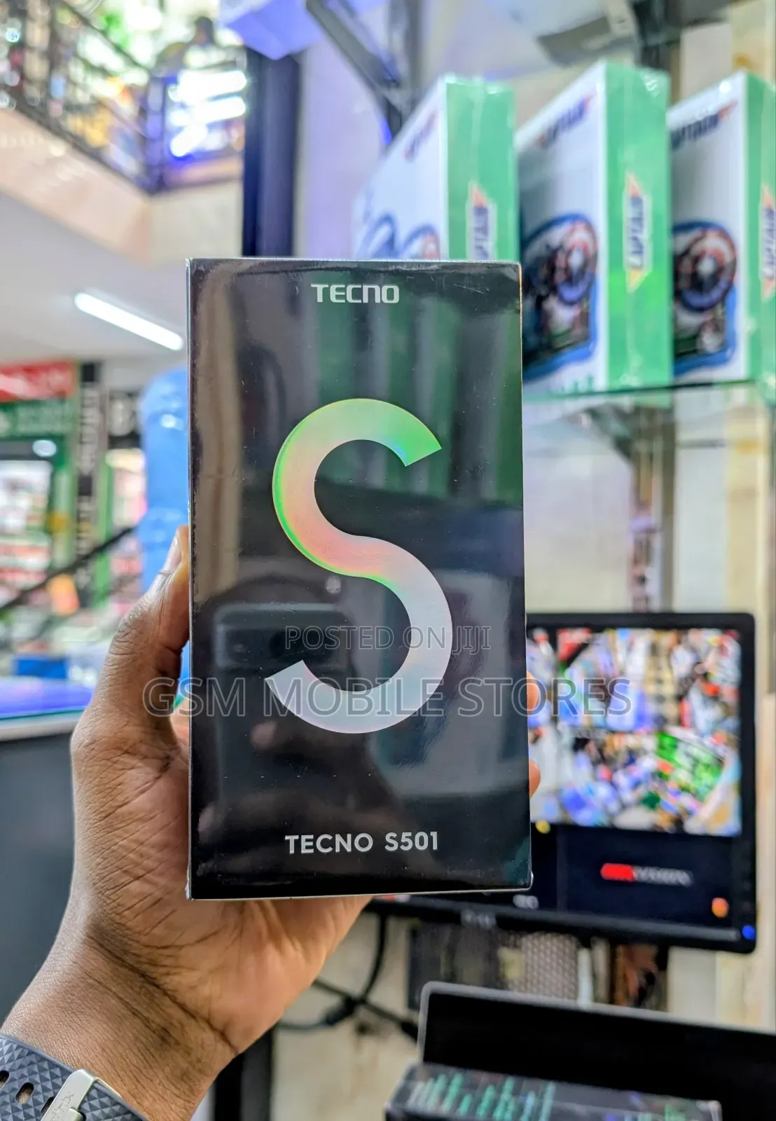 New Tecno S501 Gold