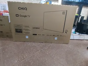 65 Chiq Smart Android Digital Flat Screen Flameless.