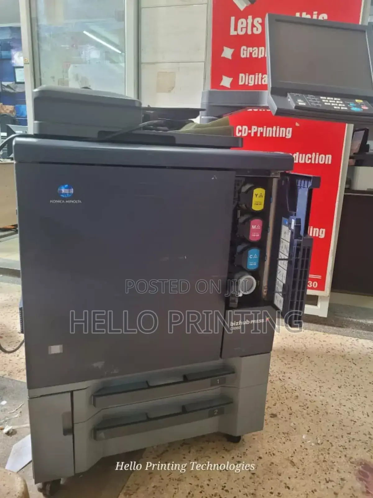 Clean Konica C1060 - Perfect Condition!