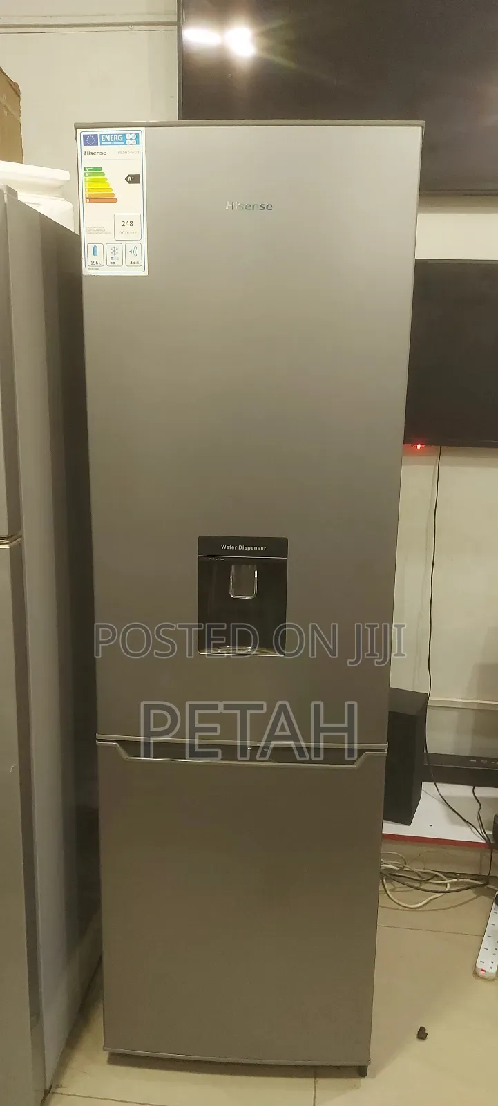 Hisense 341l Double Door With Dispenser