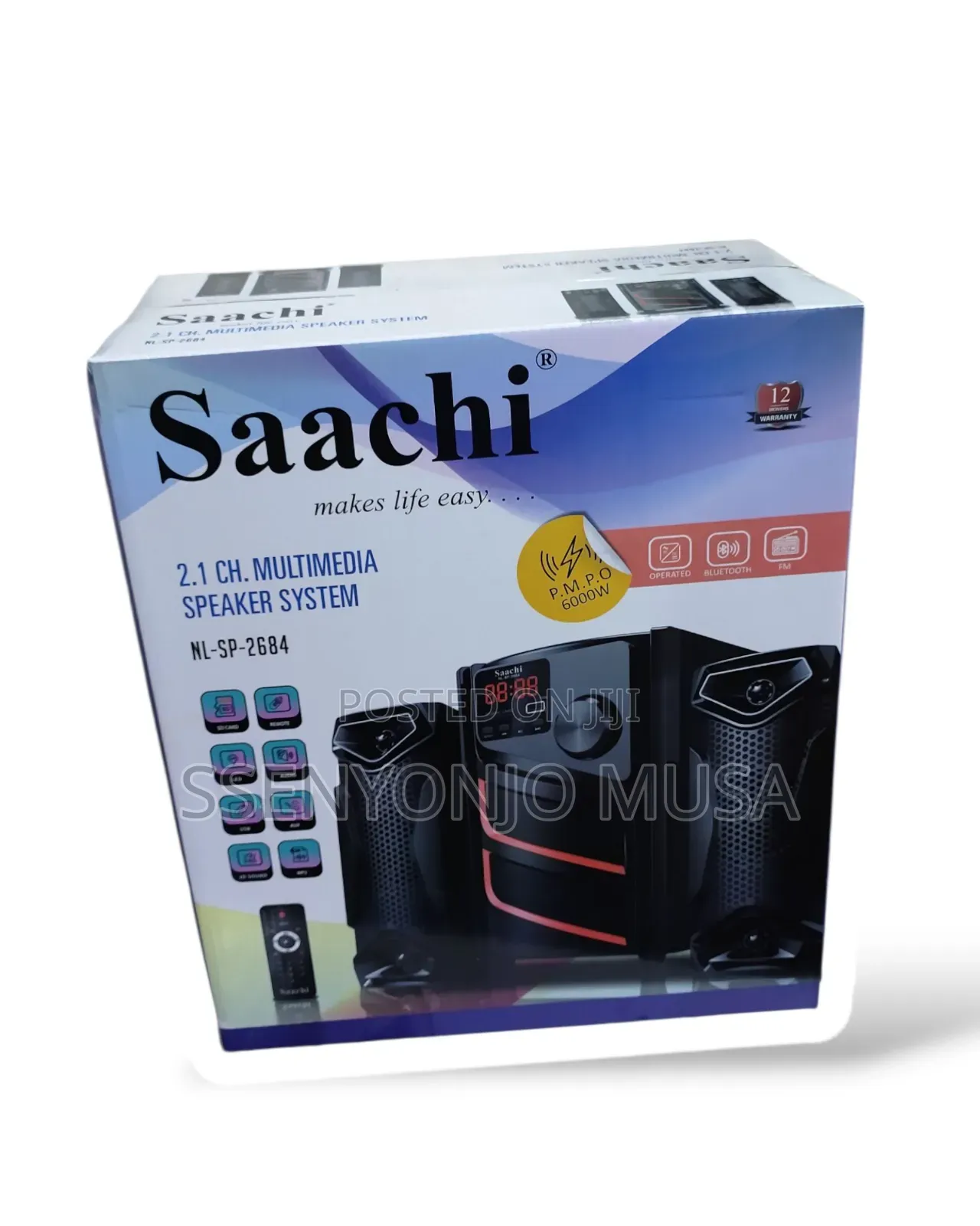 Saachi 2.1 Channel Multimedia Speaker System Nl-Sp-2684