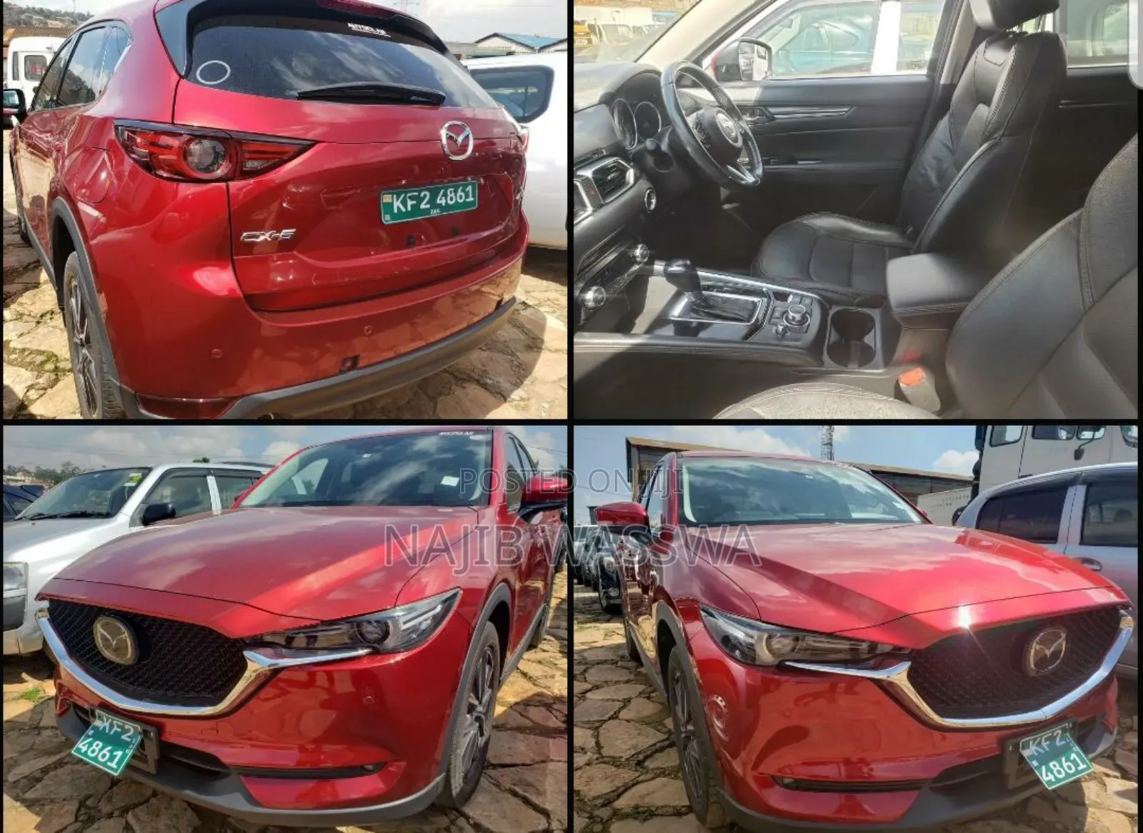 Mazda CX-5 2.2 Diesel FWD 2017 Maroon